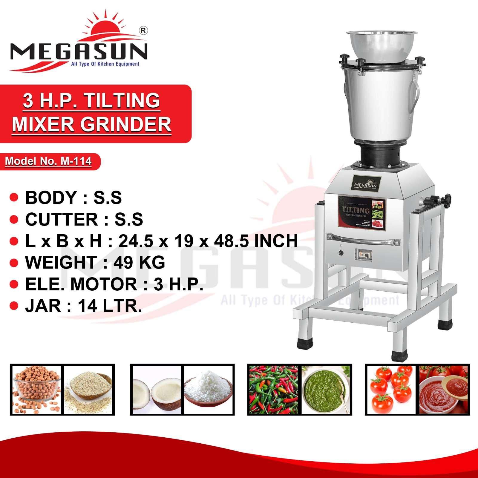 Agarwal Crockery House - 3 H.P. Tilting Mixer Grinder
